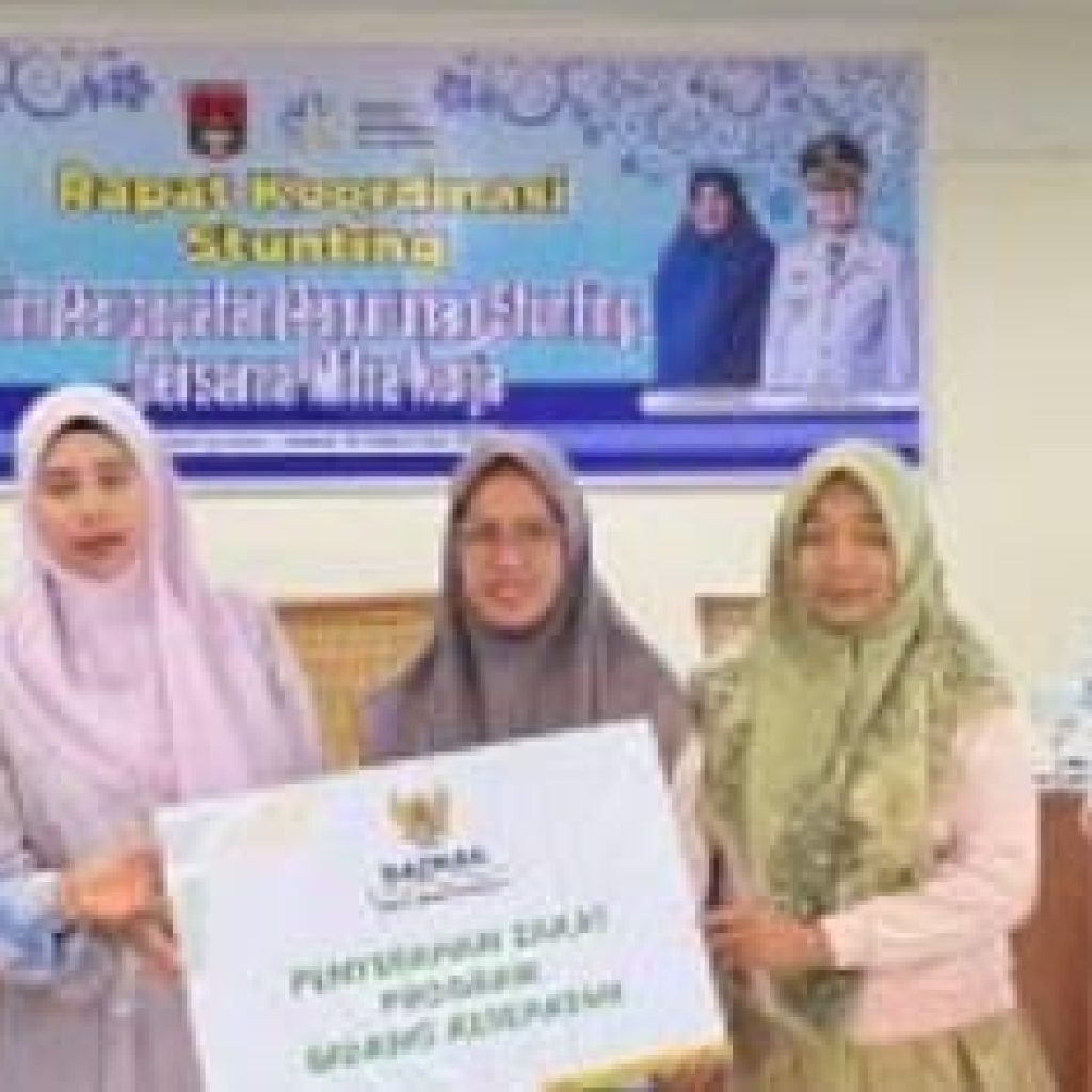 Rakor TPPS dan Penyerahan Bantuan Nutrisi Program GENTING Di Gelar Pemko Bukitttinggi 