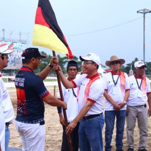 Sejarah Baru, Payakumbuh di Bawah Wako Zulmaeta Sukses Gelar Indonesia’s Horse Racing Cup II.