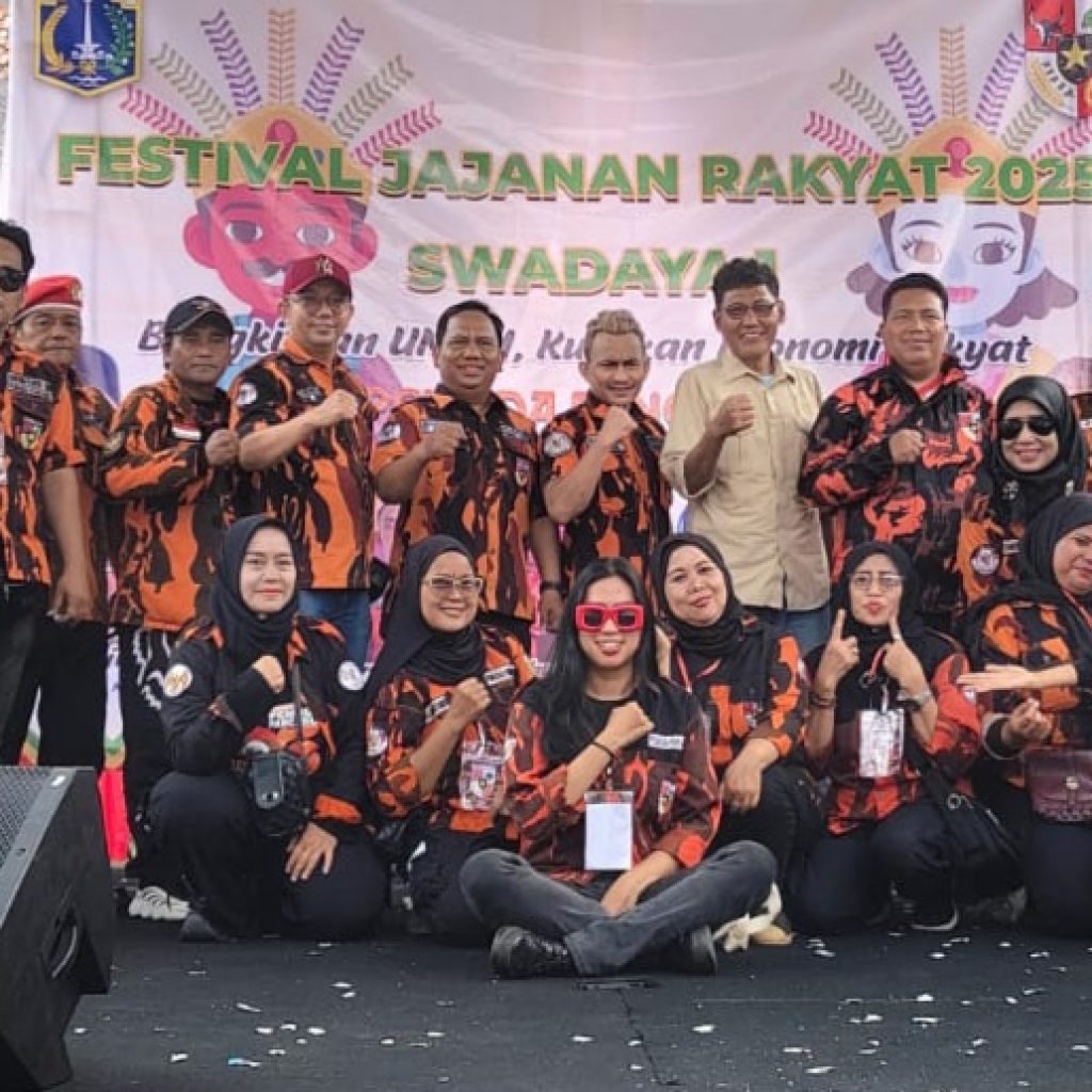 Festival Jajanan Rakyat 2025, Pemuda Pancasila Pejaten Timur Dorong Kebangkitan UMKM.