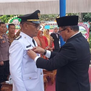 Sertijab Camat ABTB, Hendra Eka Putra Gantikan Hastine Atas Asih