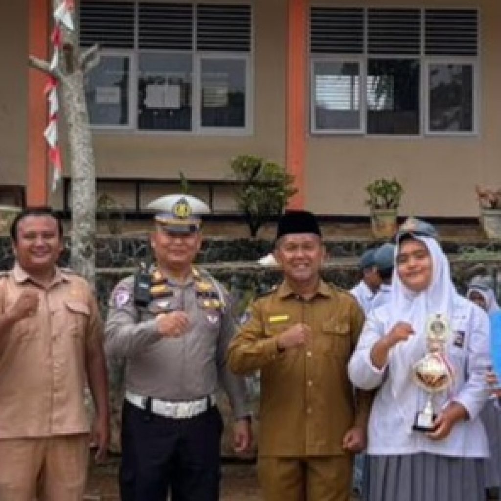 SMA Negeri 5 Payakumbuh Resmi Jadi Sekolah Pelopor Keselamatan Berlalu Lintas.