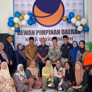 Wakil Ketua DPRD Hurisna Jamhur Ucapkan Selamat HUT ke-14 Partai NasDem.