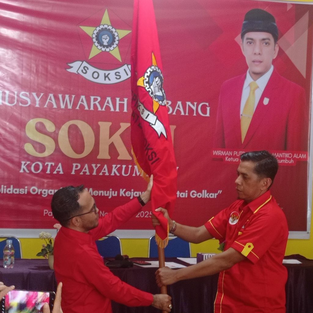 Wirman Putra Pimpin SOKSI Payakumbuh, Dukungan Kader Menguat ke Kursi Ketua DPD Golkar.