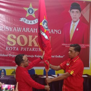 Wirman Putra Pimpin SOKSI Payakumbuh, Dukungan Kader Menguat ke Kursi Ketua DPD Golkar.