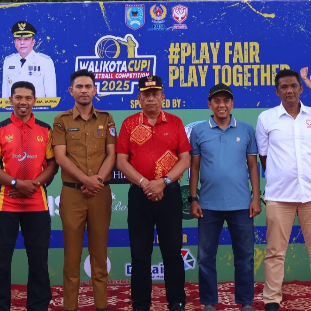 Walikota Cup 1 Basketball Competition 2025 Resmi Dibuka, Ratusan Pelajar SMP–SMA Payakumbuh dan 50 Kota Berebut Prestasi.