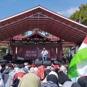 Konser Amal Wali Band Gelorakan Aksi Bukittinggi Bersuara Untuk Palestina