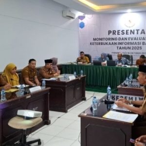 Pemko Bukittinggi Ikuti Penilaian Evaluasi Keterbukaan Informasi Publik 2025