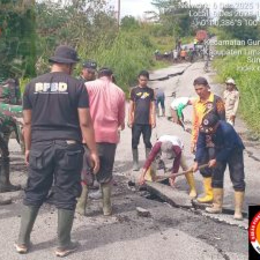 Akses Terancam Longsor, BPBD Limapuluh Kota Percepat Perbaikan Darurat.