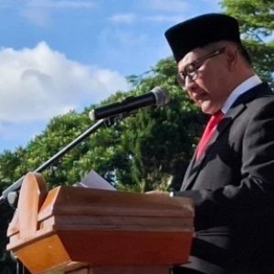 Peringatan Hari Bela Negara ke 77, Walikota Bukittinggi Bacakan Amanat Presiden Prabowo