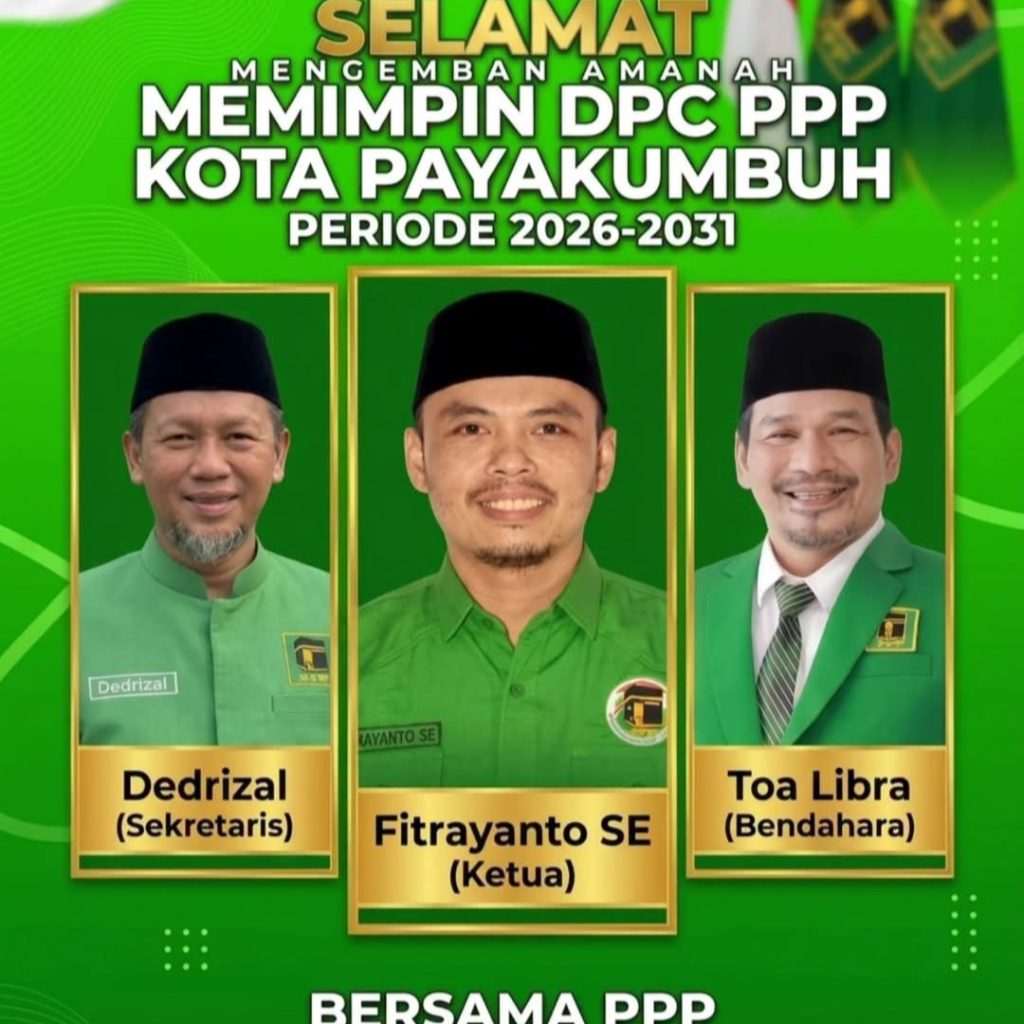 FYT Nahkodai DPC PPP Payakumbuh Periode 2026–2031,Usung Semangat Merawat Persatuan.
