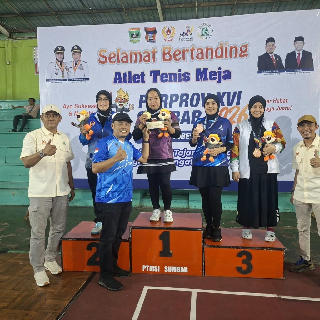 Raih Emas Porprov XVI Sumbar, Desi Ratna Sari Dapat Apresiasi dan Hadiah Tabanas dari Fitrayanto.