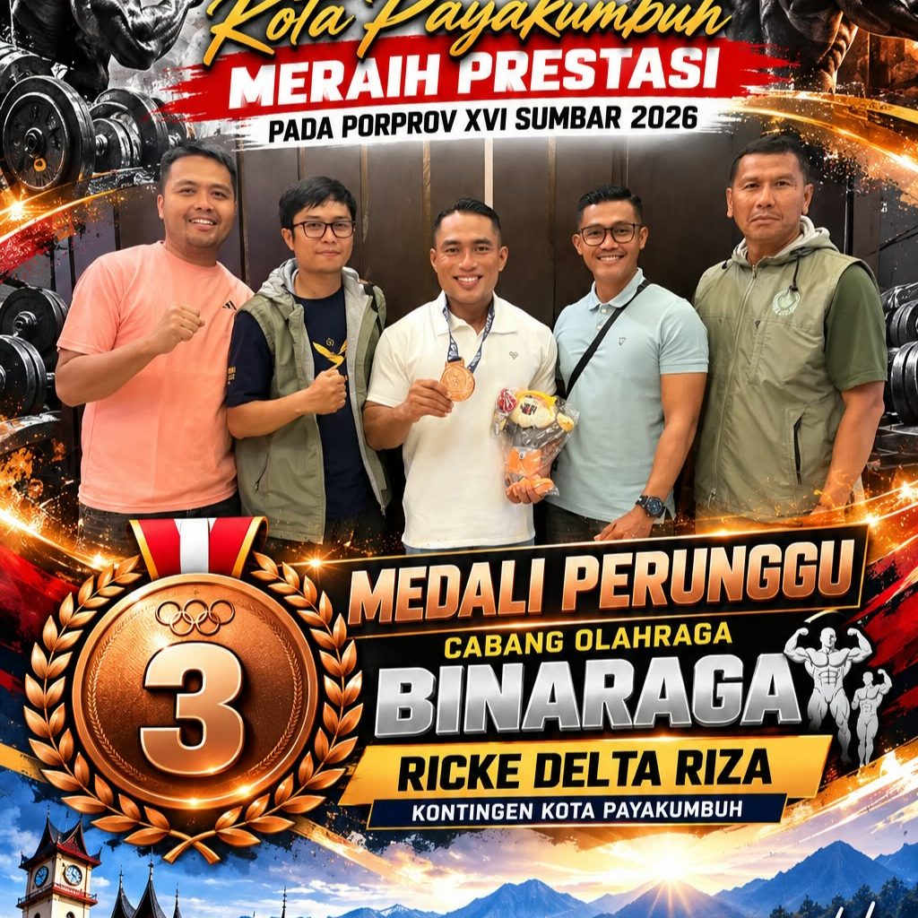 Raih Medali Perunggu, Nasmi Juaro Dorong Generasi Muda Tekuni Dunia Olahraga.