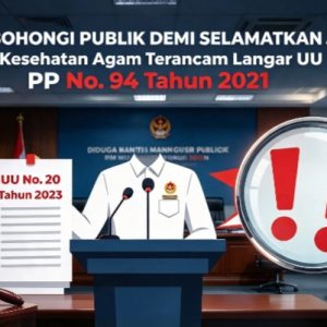 DIDUGA BOHONGI PUBLIK DEMI SELAMATKAN JABATAN: Kadis Kesehatan Agam Terancam Langgar UU No. 20 Tahun 2023 dan PP No. 94 Tahun 2021