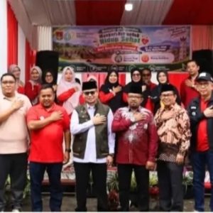 Wawako Ibnu Asis Hadir Kampanyekan Hidup Sehat Peringati HKN ke-62
